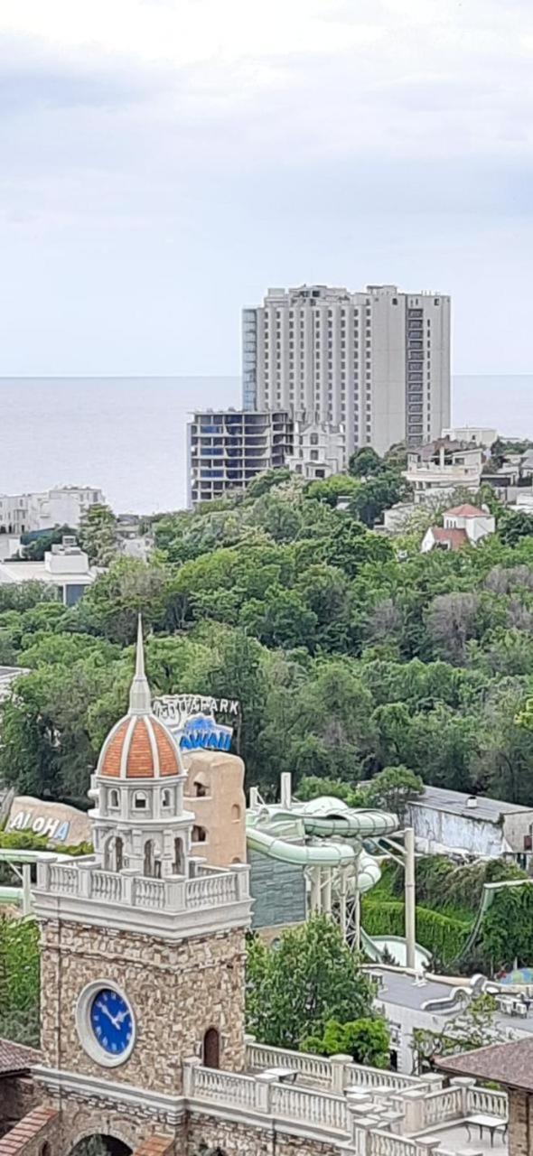 Студия-спальня с видом на море и Аркадию Одеса Екстер'єр фото