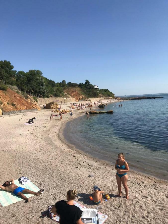 Студия-спальня с видом на море и Аркадию Одеса Екстер'єр фото
